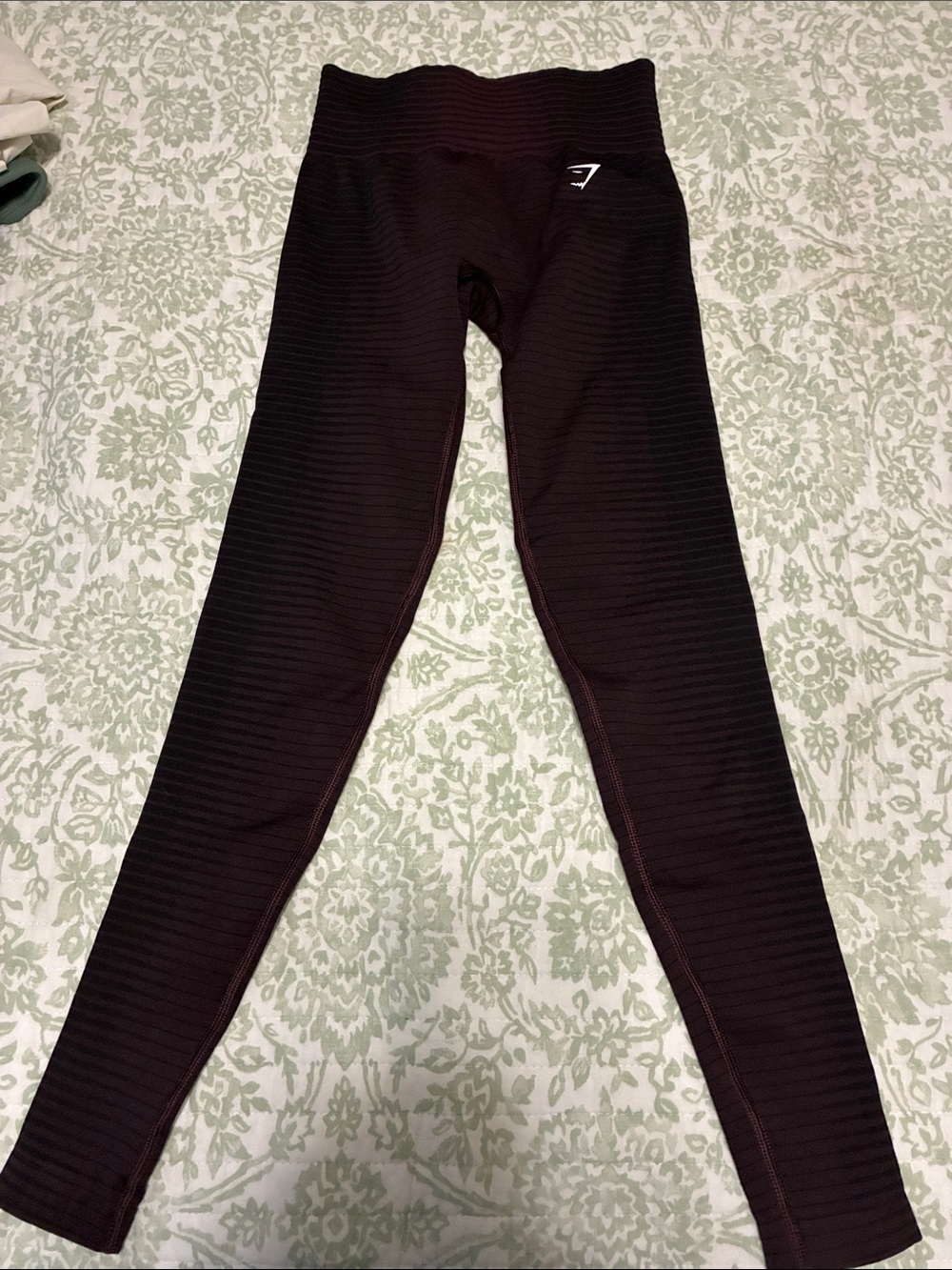 Gymshark woman's High-Waist Leggings in Dark Burgundy